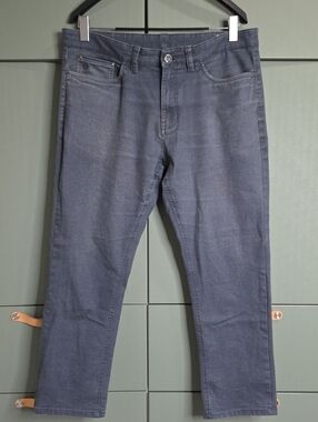 252 English Laundry Men's Gray Stretch 5-Pocket Chino Pants 36x29 R1
